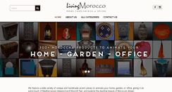 Desktop Screenshot of living-morocco-online.com